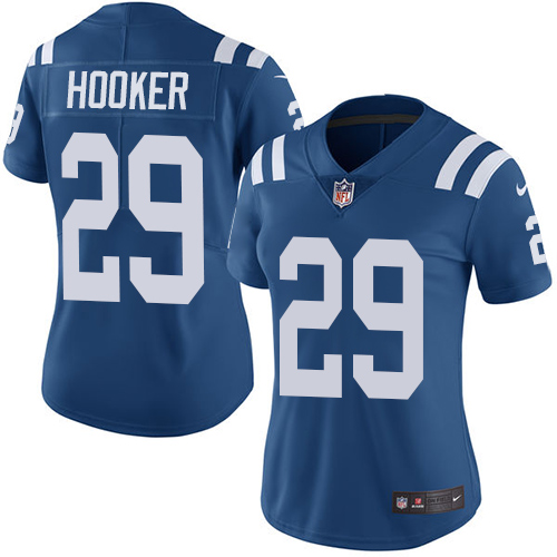 Indianapolis Colts #29 Limited Malik Hooker Royal Blue Nike NFL Home Women Vapor Untouchable jerseys->indianapolis colts->NFL Jersey